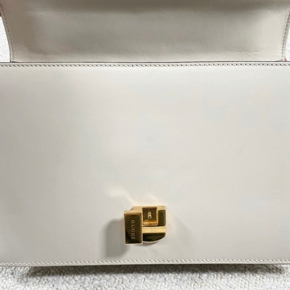 Authentic Pre-Owned Gucci Sylvie Shoulder Bag White - Picture 9 of 16